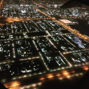 Flying out of Abu Dhabi